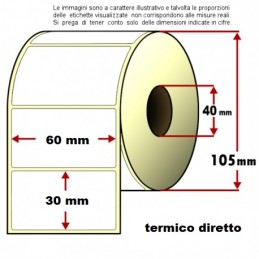 Rotolo bobina etichette...